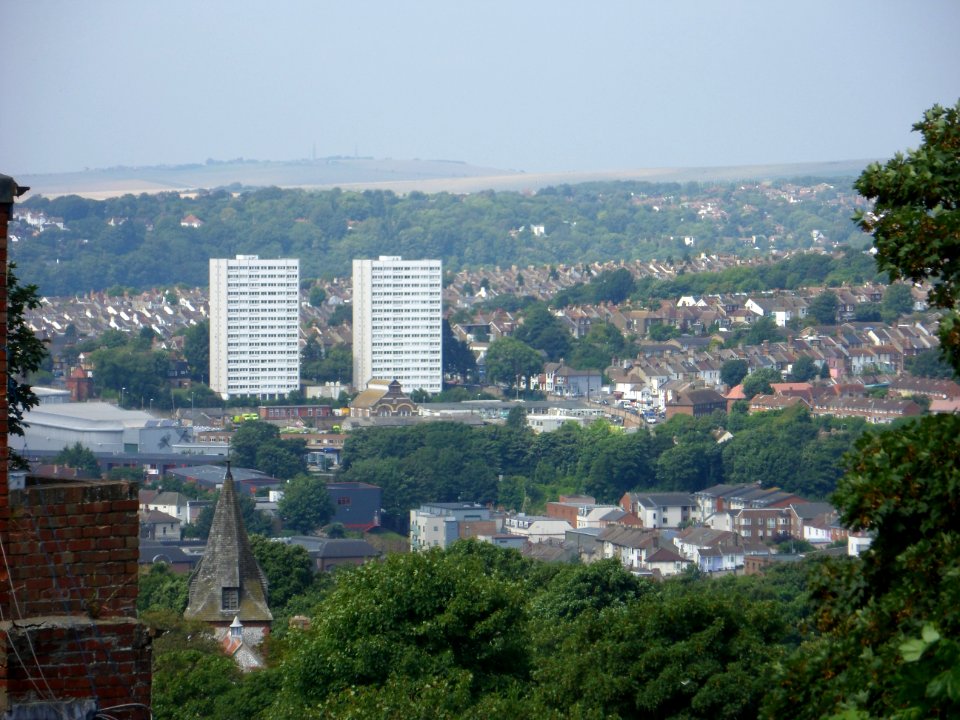 View from Tenantry Down, Race Hill, Brighton (August 2013) (2)