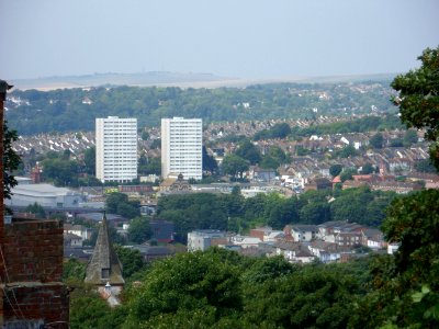 View from Tenantry Down, Race Hill, Brighton (August 2013) (2)