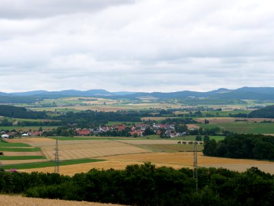 View from Rauschenberg Fulda 2019-07-14 18