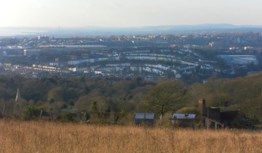View from Race Hill towards Round Hill, Brighton (December 2012) (1)