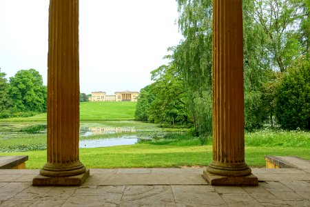 View from the Eastern Lake Pavilion, Stowe - Buckinghamshire, England - DSC06845