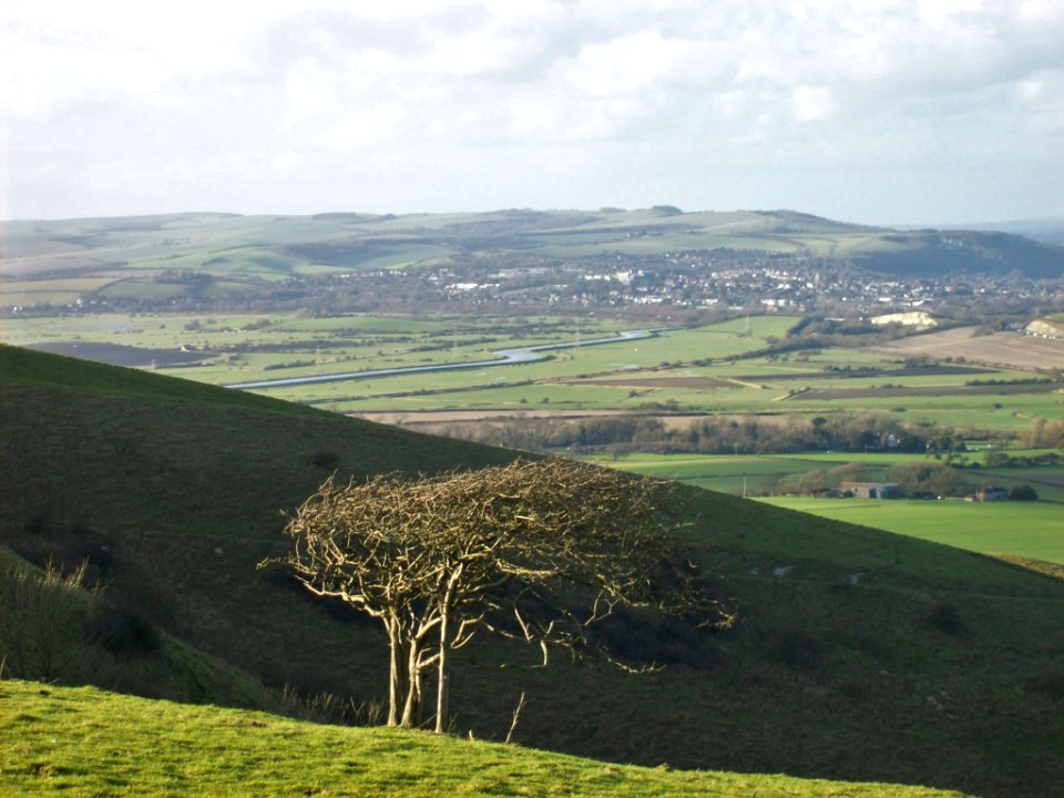 View from the Downs at Firle 04