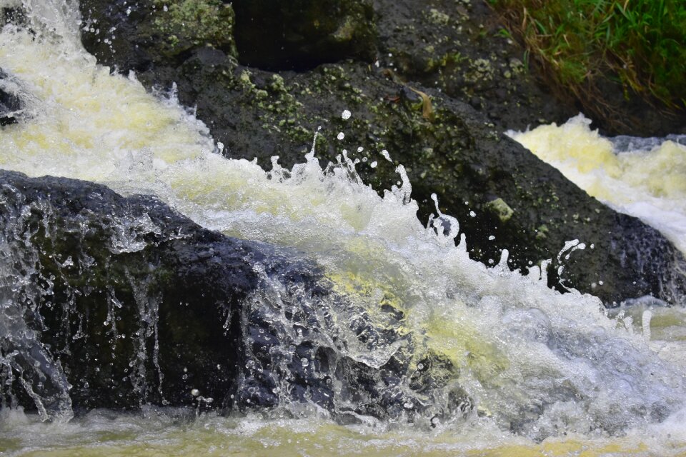 Nature waterfall river photo