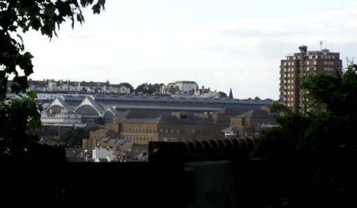 View from Tarner Recreation Ground, Carlton Hill, Brighton (looking northwest) (August 2010)