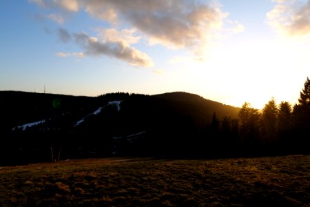 View from piste Mehliskopf 2020-03-13 03