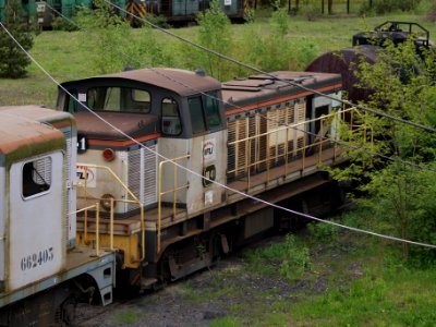 VFLI Cargo BB41 diesel locomotive at Petite-Rosselle p1