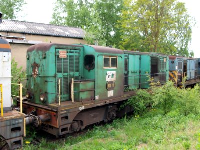 VFLI Cargo BB13 diesel locomotive at Petite-Rosselle p2