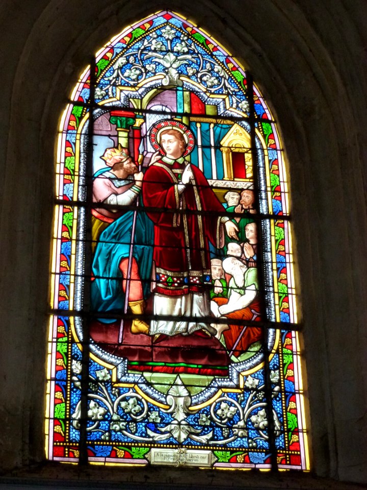 Viel-Saint-Rémy (Ardennes) église Saint-Remi, vitrail 03