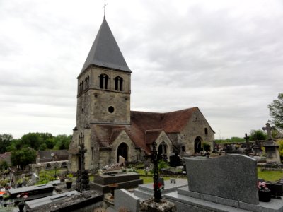 Veslud (Aisne) Église de la Visitation de la Sainte Vierge (03)