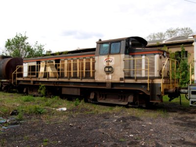VFLI BB41 diesel locomotive at Petite-Rosselle p2