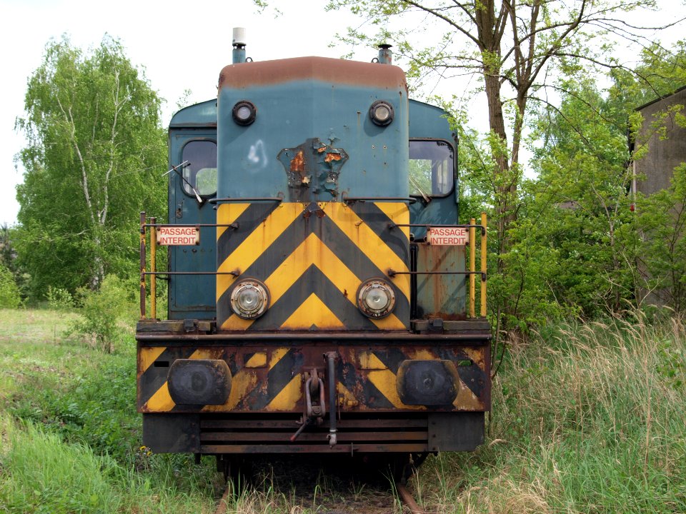 VFLI Cargo diesel locomotive at Petite-Rosselle p2