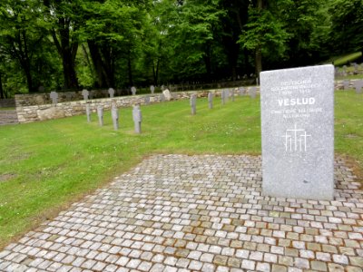 Veslud (Aisne) Cimetière militaire allemand - Deutscher Soldatenfriedhof Veslud 02