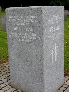 Veslud (Aisne) Cimetière militaire allemand - Deutscher Soldatenfriedhof Veslud 12