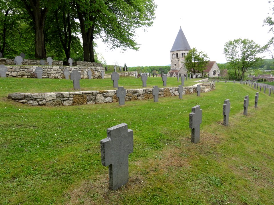 Veslud (Aisne) Cimetière militaire allemand - Deutscher Soldatenfriedhof Veslud 10