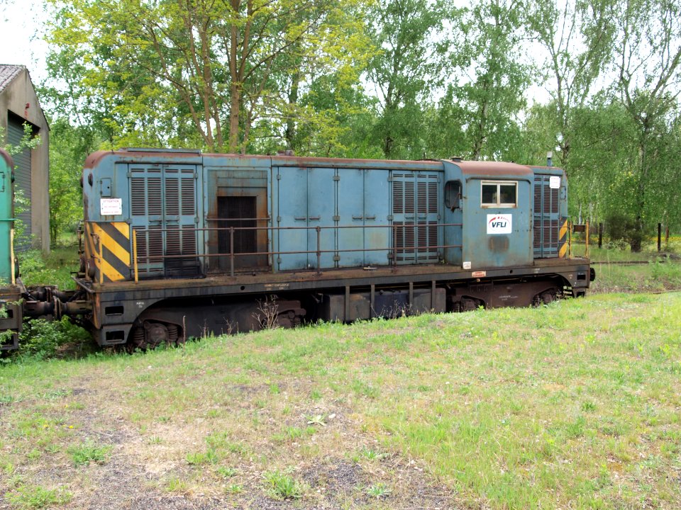 VFLI Cargo diesel locomotive at Petite-Rosselle p4