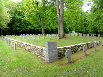 Veslud (Aisne) Cimetière militaire allemand - Deutscher Soldatenfriedhof Veslud 09