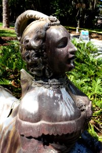 Victorian sphinx - Circus Museum - John and Mable Ringling Museum of Art - Sarasota, FL - DSC00222
