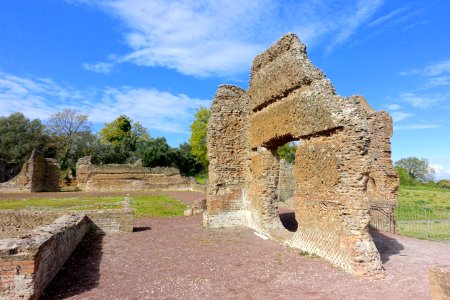 Vestibolo - Villa Adriana - Tivoli, Italy - DSC03616