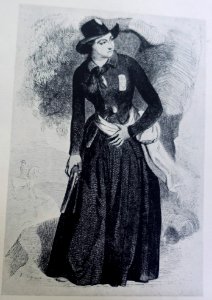 Victoire de Donnissan de La Rochejaquelein - from an engraving in the Bibliotheque Nationale - DSC02608