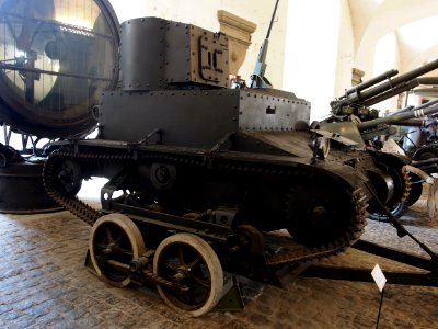 Vickers Carden-Loyd tankette reconnaisance vehicle at the Royal Danish Arsenal Museum (Copenhagen), pic9