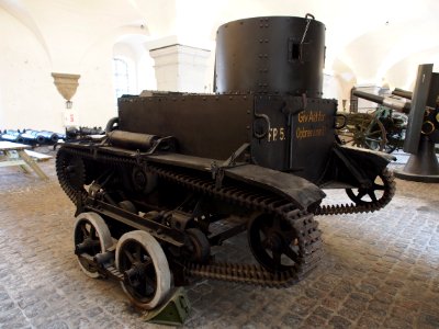 Vickers Carden-Loyd tankette experimental tank at the Royal Danish Arsenal Museum (Copenhagen), pic4