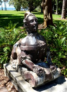 Victorian sphinx - Circus Museum - John and Mable Ringling Museum of Art - Sarasota, FL - DSC00221