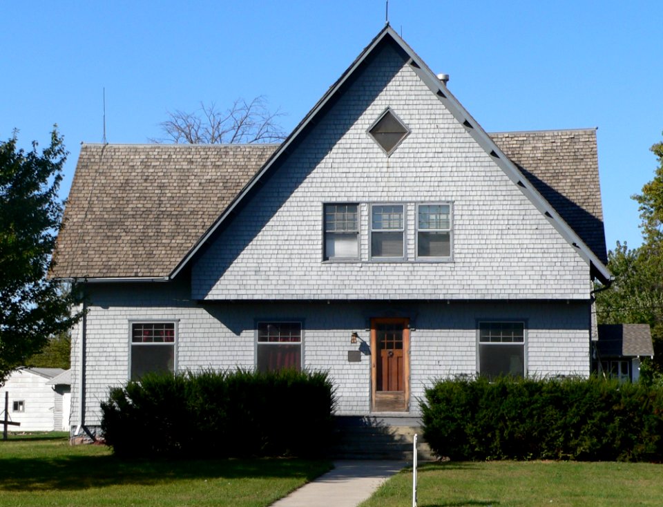 Victor E. Wilson house from E