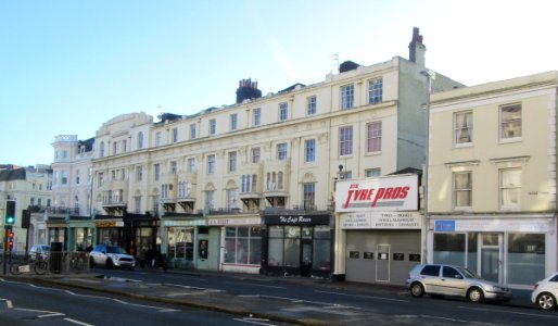 Victoria Terrace, Kingsway, Hove (NHLE Code 1187569) (January 2017)