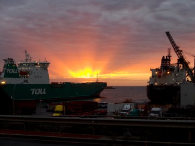 Victorian Reliance and Challenge Prime Port of Burnie Dawn-20180328-001