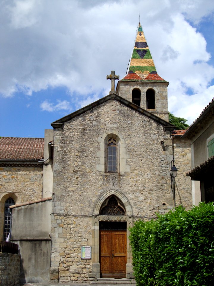 Vesseaux (Ardèche, Fr) église