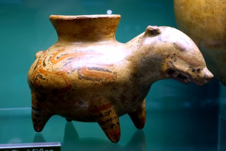 Vessel, Diquis, Costa Rica, 1000-1520 AD, ceramic - Naturhistorisches Museum Nürnberg - Nuremberg, Germany - DSC04000
