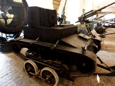Vickers Carden-Loyd tankette reconnaisance vehicle at the Royal Danish Arsenal Museum (Copenhagen), pic10