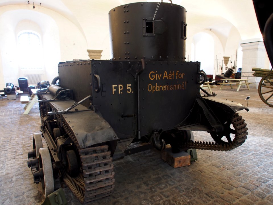 Vickers Carden-Loyd tankette experimental tank at the Royal Danish Arsenal Museum (Copenhagen), pic5