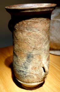 Vessel, Thailand, Lopburi, 2300 BC, ceramic - Ethnological Museum, Berlin - DSC01957
