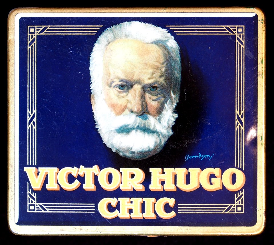 Victor Hugo Chick sigarenblikje