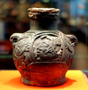 Vessel - Classic Maya - Ethnological Museum, Berlin - DSC00745