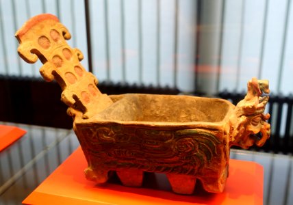 Vessel - Classic Maya - Ethnological Museum, Berlin - DSC00713
