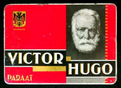 Victor Hugo Paraat sigarenblikje