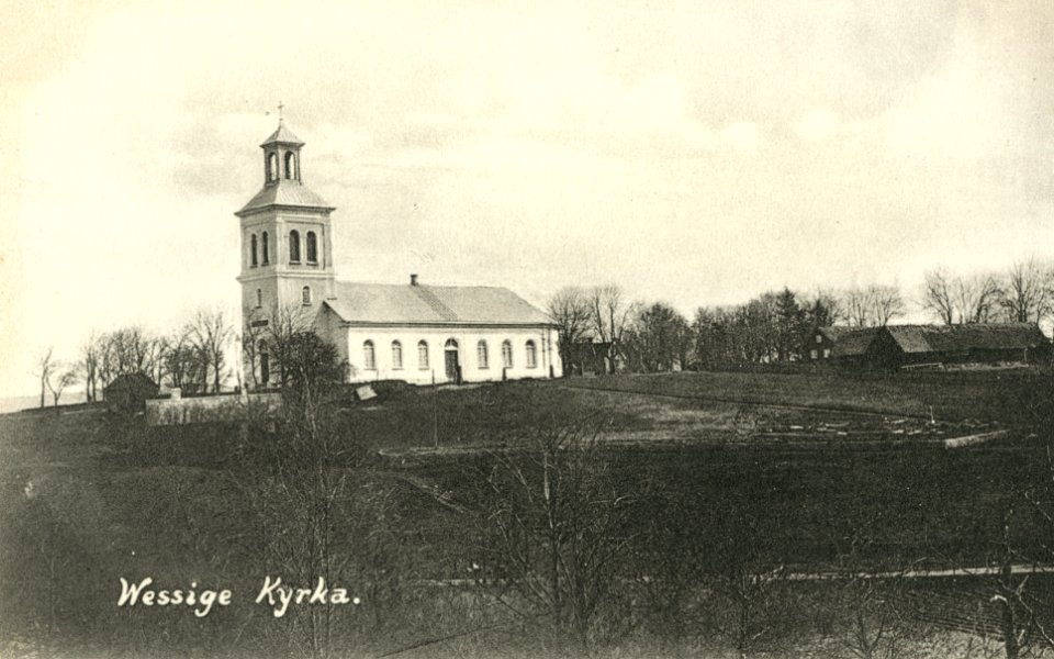 Vessige kyrka 1910