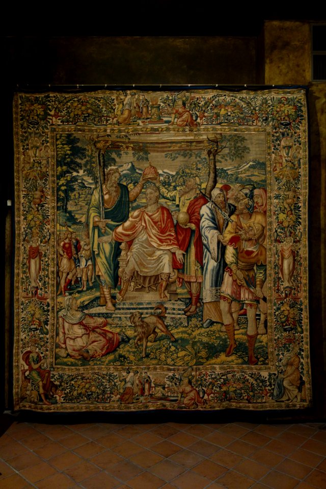 Vespasiano è indotto ad accettare la nomina a imperatore decretatagli dai soldati alla morte di Nerone