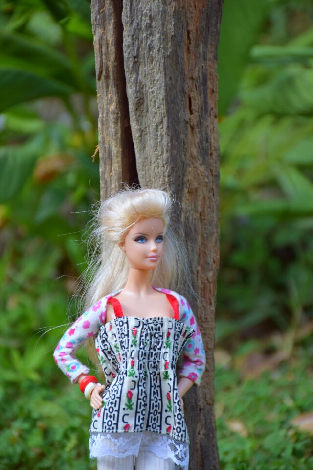 Toys lady nature
