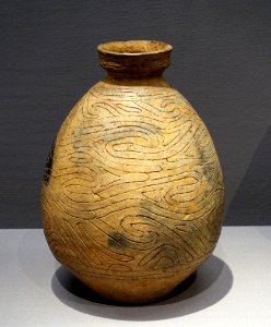 Vessel, Tohoku District, Japan, Late Jomon period, 2000-1000 BC, ceramic - Tokyo National Museum - Tokyo, Japan - DSC09150