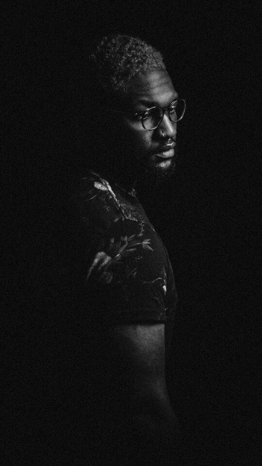 African american fashion model