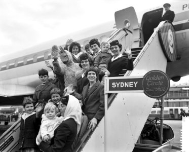 Vertrek VARA-televisieteam naar Australie, Bestanddeelnr 912-2651