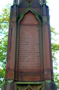 Veteranen-Denkmal inscription - Herrngarten, Darmstadt, Germany - DSC09834