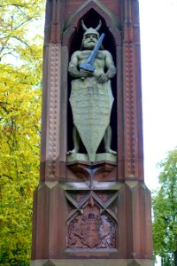 Veteranen-Denkmal detail - Herrngarten, Darmstadt, Germany - DSC09832