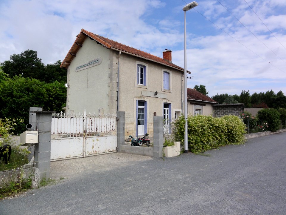Vervant (Charente-Maritime) ancienne gare