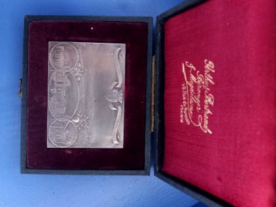 Vichy - Il était une fois la Reine des villes d'eaux - Médaille commémorative du festival organisé en l'honneur du grand-duc Alexis (1891)