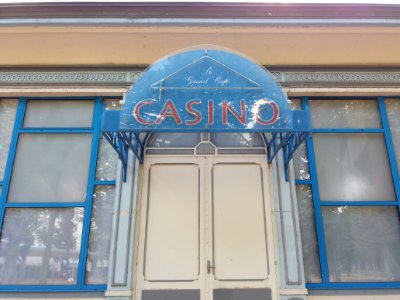 Vichy - Grand Café, casino, plaque