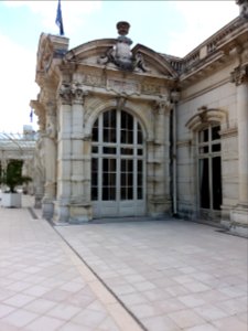 Vichy - Palais des Congrès, côté du pavillon droit